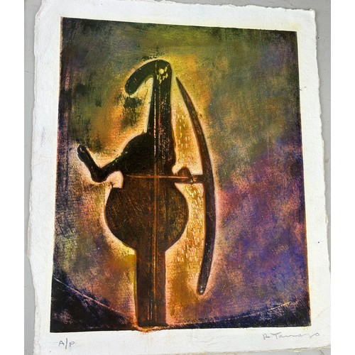 99 - AFTER RUFINO TAMAYO (1899-1991): A SET OF THREE 'ARTISTS PROOF ETCHINGS IN COLOURS, 

Each signed in... 