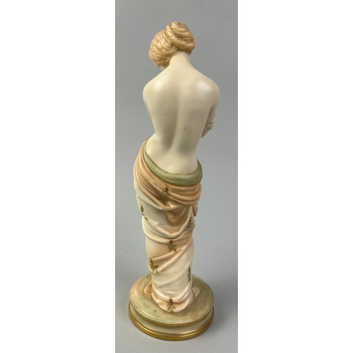 280 - A ROYAL WORCESTER CERAMIC FIGURE 'JOY',

25cm H