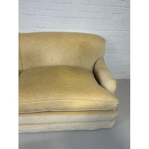 439 - A DAVID SEYFRIED 'CHELSEA' SOFA IN THE HOWARD STYLE, 

Large two-seater sofa.

230cm x 90cm x 80cm 
... 