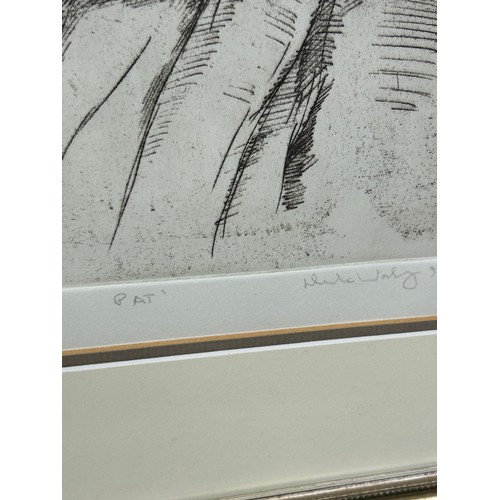 135 - NEALE WORLEY (B.1962): TWO ETCHINGS OF A GENTLEMAN', 

One an artists proof, the other numbered edit... 