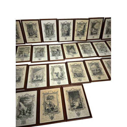 131 - A COLLECTION OF 46 PRINTS AFTER FIELDING AND WALKER 18TH CENTURY (46) 

46 plates in total, religiou... 