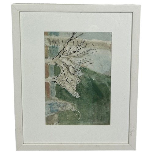 622 - TWO WATERCOLOURS MOUNTED IN CONTEMPORARY FRAMES, 

One signed indistinctly. 

Largest 34cm x 24cm