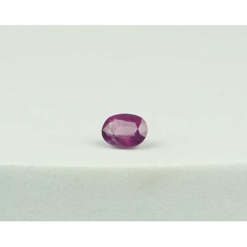 340 - A PURPLE 1.38CT SAPPHIRE OF KASHMIR ORIGIN WITH GRS CERTIFICATE (GEMRESEARCH SWISSLAB),

Brilliant s... 