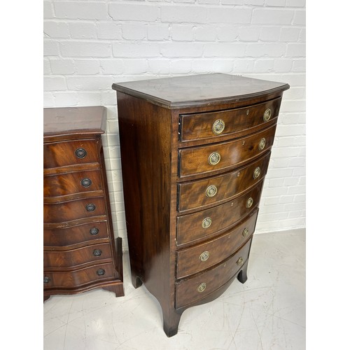 601 - A BACHELORS CHEST OF DRAWERS ALONG WITH ANOTHER SIMILAR (2), 

Largest 115cm x 61cm x 45cm