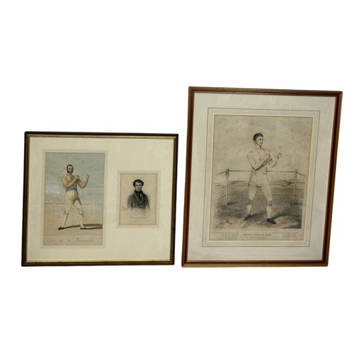 370 - BOXING / PUGILIST INTEREST: THREE PRINTS OF 'YOUNG DUTCH SAM' (3)

Young Dutch Sam (1808-1843) was a... 