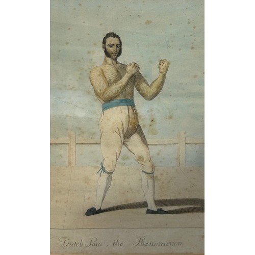 370 - BOXING / PUGILIST INTEREST: THREE PRINTS OF 'YOUNG DUTCH SAM' (3)

Young Dutch Sam (1808-1843) was a... 