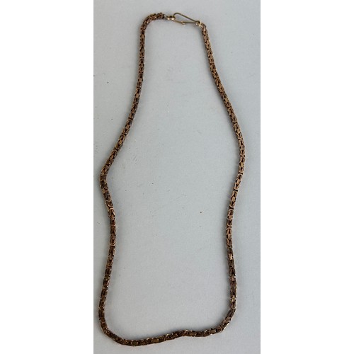 171 - A 14CT GOLD CHAIN, 

Weight 20gms