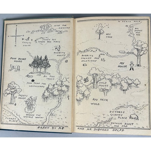 401 - A.A. MILNE: THREE FIRST EDITIONS AND ANOTHER LATER EDITION (4),

The House at Pooh Corner, first pub... 