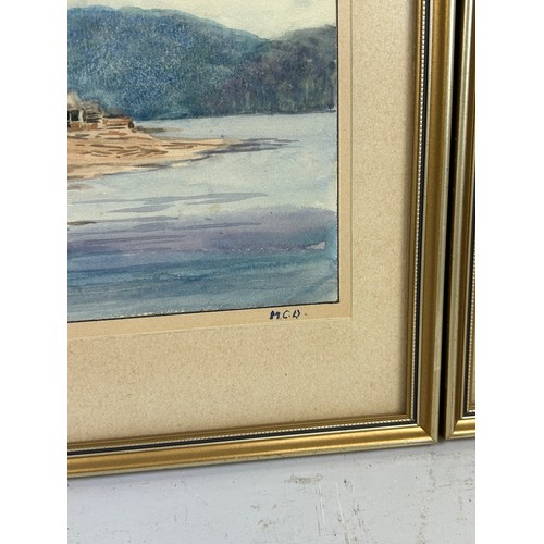 327 - A 19TH CENTURY WATERCOLOUR PAINTING ON PAPER DEPICTING AN AUSTRALIAN SUBJECT POSSIBLY BATEMAN'S BAY ... 