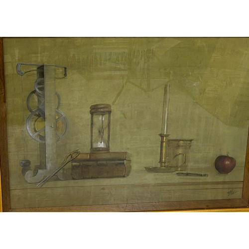 225 - A PAIR OF OIL PAINTINGS ON CANVAS DEPICTING ALCHEMIST SCENE (2),

Mounted in frames and glazed.

93c... 