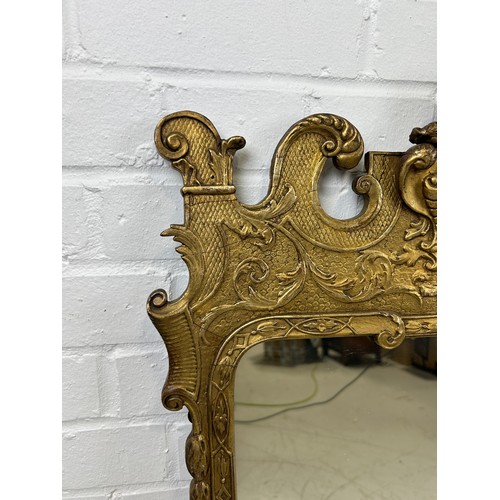 440A - A ROBERT ADAMS STYLE GILT WOOD WALL MIRROR ALONG WITH ANOTHER SIMILAR, 

Largest 115cm x 73cm 

Adam... 