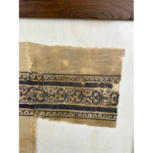 86 - A COPTIC LINEN AND WOOL TEXTILE CIRCA 5TH-8TH CENTURY A.D.

For similar see Bonhams Lot 330, 'Antiqu... 