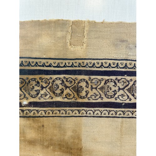 86 - A COPTIC LINEN AND WOOL TEXTILE CIRCA 5TH-8TH CENTURY A.D.

For similar see Bonhams Lot 330, 'Antiqu... 