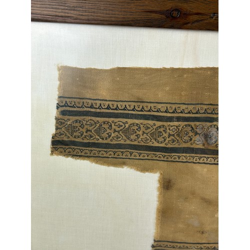 86 - A COPTIC LINEN AND WOOL TEXTILE CIRCA 5TH-8TH CENTURY A.D.

For similar see Bonhams Lot 330, 'Antiqu... 