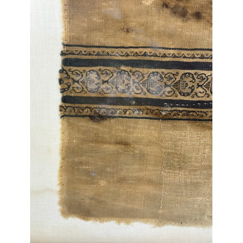 86 - A COPTIC LINEN AND WOOL TEXTILE CIRCA 5TH-8TH CENTURY A.D.

For similar see Bonhams Lot 330, 'Antiqu... 