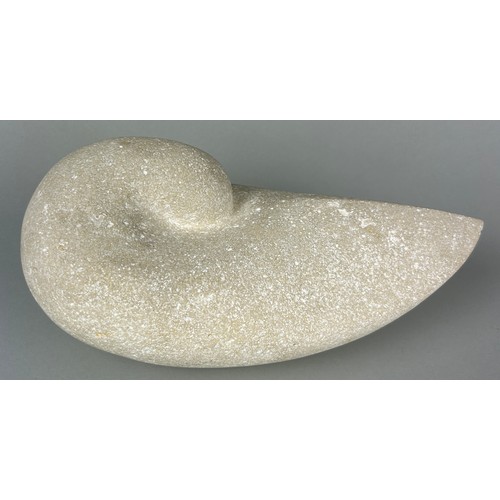 239 - A CARVED STONE SCULPTURE OF A DUCK,

24cm x 12cm