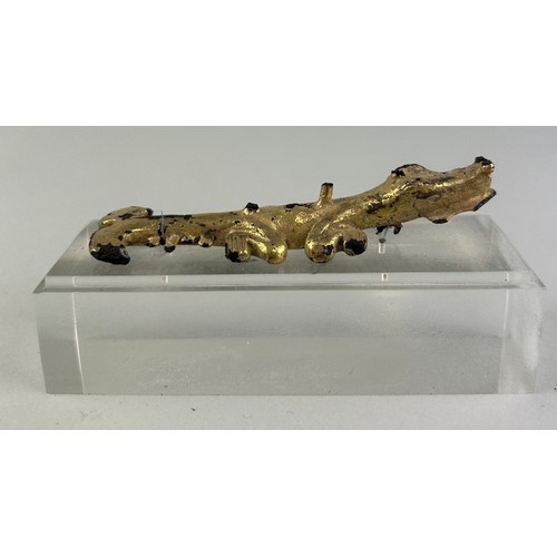 102 - A PRE COLUMBIAN TUMBAGA CAYMAN, 

From Costa Rica/Panama, Veraguas-Greater Chiriquí. 

Circa 800 AD-... 