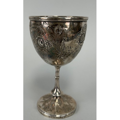 143 - A GEORGIAN SILVER CHALICE CIRCA 1792, 

Weight: 90gms