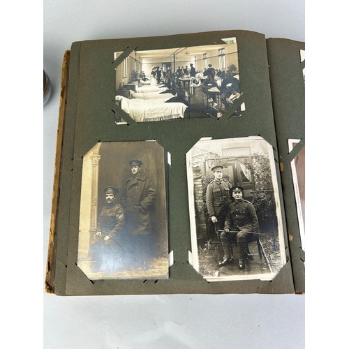 201 - A RARE COLLECTION OF POSTCARDS FROM A BRITISH SOLDIER IN FRANCE DURING WW1 TO HIS MOTHER, 

Housed i... 