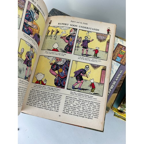 431C - A LARGE COLLECTION OF RUPERT BEAR BOOKS (QTY)