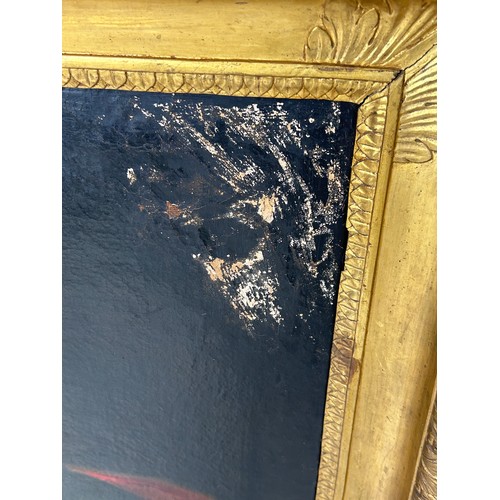 270A - AN 18TH CENTURY ITALIAN OIL ON CANVAS PAINTING DEPICTING CHARLES III OF BOURBON, 

63cm x 61cm 

Mou... 