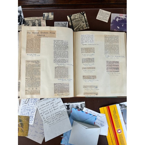 278A - AN EXTRAORDINARY COLLECTION OF EPHEMERA, PHOTOGRAPHS, NEWSPAPER CUTTINGS, LETTERS, AN ANNOTATED BIOG... 