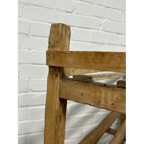 107 - A 19TH CENTURY FIVE TIER FRENCH BAKERS TROLLEY,
 
145cm x 79cm x 38cm