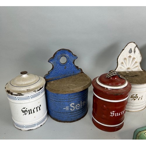 59A - KITCHENALIA: A SET OF KITCHENALIA TINS (QTY)