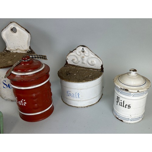 59A - KITCHENALIA: A SET OF KITCHENALIA TINS (QTY)