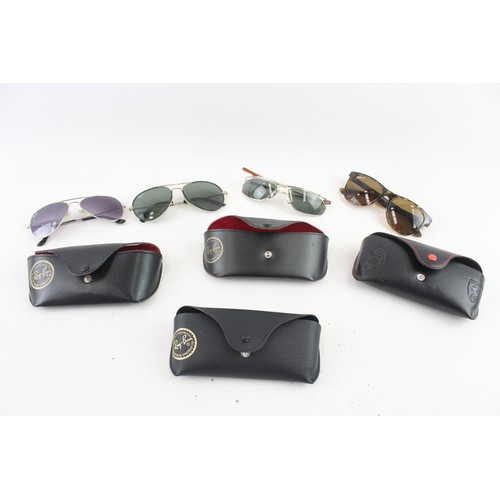 864 - A COLLECTION OF RAY BAN AND OTHER DESIGNER SUNGLASSES (QTY)