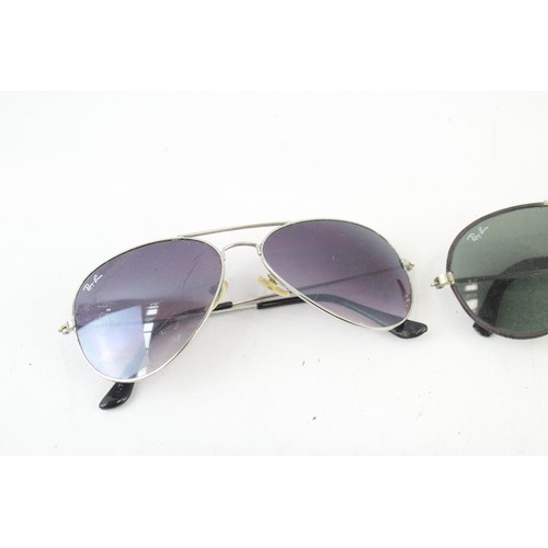 864 - A COLLECTION OF RAY BAN AND OTHER DESIGNER SUNGLASSES (QTY)