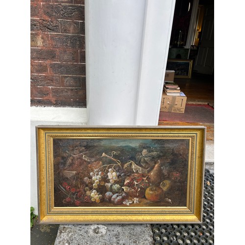 17 - A PAIR OF 19TH CENTURY DUTCH OIL PAINTINGS ON CANVAS, 

68cm x 36cm each.

Mounted in gilt frames. 
... 