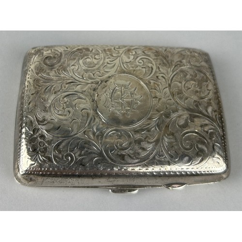 120 - A SILVER CIGARETTE CASE BY J.COLLYER LTD,

Weight: 76gms