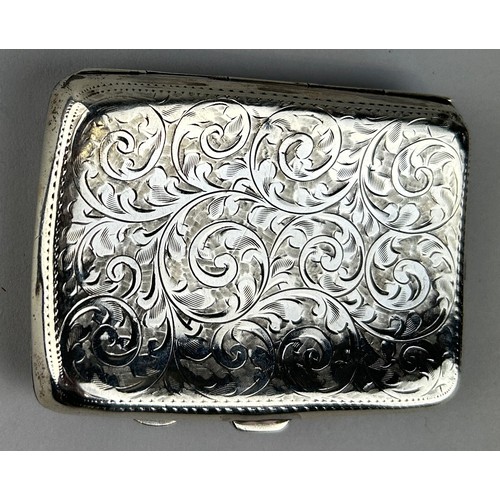 120 - A SILVER CIGARETTE CASE BY J.COLLYER LTD,

Weight: 76gms