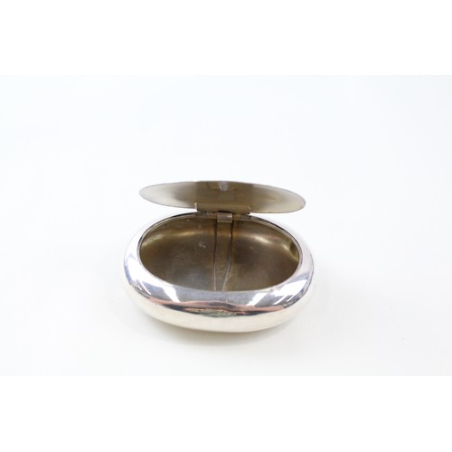 168 - A 925 STERLING SILVER SNUFF BOX, 

Weight: 83gms