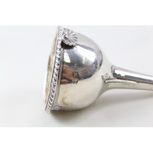 178 - A 925 STERLING SILVER GEORGIAN WINE FUNNEL,

Weight: 127gms

Engravaed 1832.