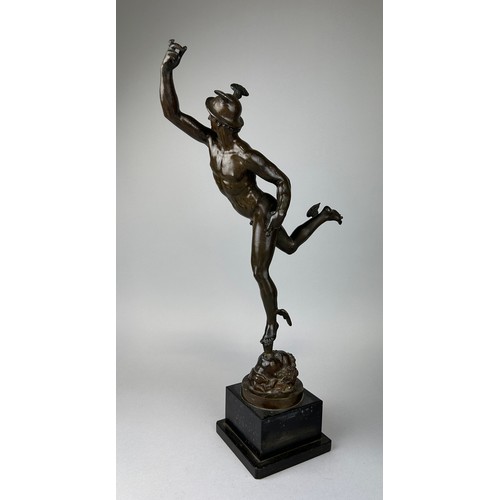 289A - AN 18TH CENTURY ITALIAN BRONZE SCULPTURE OF MERCURY, 

Height including stand 55cm

Provenance: Ex c... 