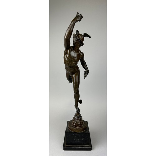 289A - AN 18TH CENTURY ITALIAN BRONZE SCULPTURE OF MERCURY, 

Height including stand 55cm

Provenance: Ex c... 
