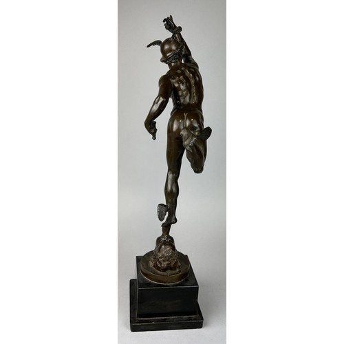 289A - AN 18TH CENTURY ITALIAN BRONZE SCULPTURE OF MERCURY, 

Height including stand 55cm

Provenance: Ex c... 