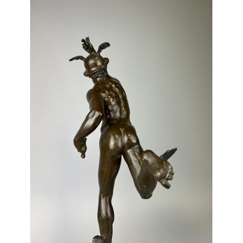 289A - AN 18TH CENTURY ITALIAN BRONZE SCULPTURE OF MERCURY, 

Height including stand 55cm

Provenance: Ex c... 