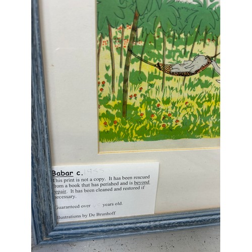 804 - VARIOUS PRINTS FROM THE WIND AND THE WILLOWS, BABAR, WINNIE THE POOH AND OTHERS (11), 

Each framed ... 