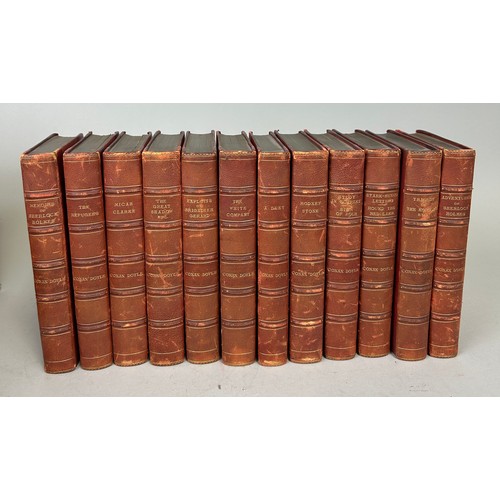 833 - ARTHUR CONAN DOYLE: A SET OF TWELVE BOOKS PUBLISHED BY SMITH, ELDER AND CO, 1903 TO INCLUDE SEVERAL ... 