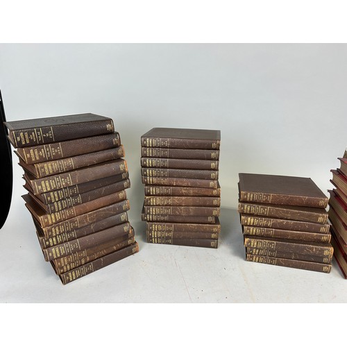 832A - THE ENCYCLOPEDIA BRITANNICA IN NUMEROUS VOLUMES ALONG WITH SEVEN CASSELLS CHILDRENS BOOK OF KNOWLEDG... 