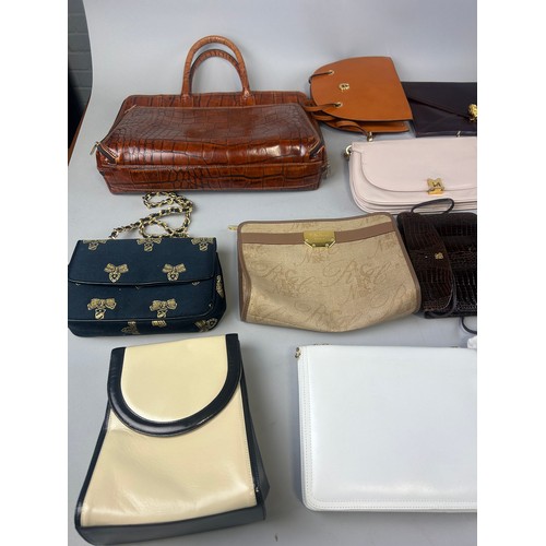 845A - A COLLECTION OF FASHION HANDBAGS (QTY)