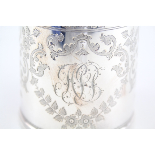 28 - VICTORIAN .925 STERLING SILVER CHRISTENING CUP