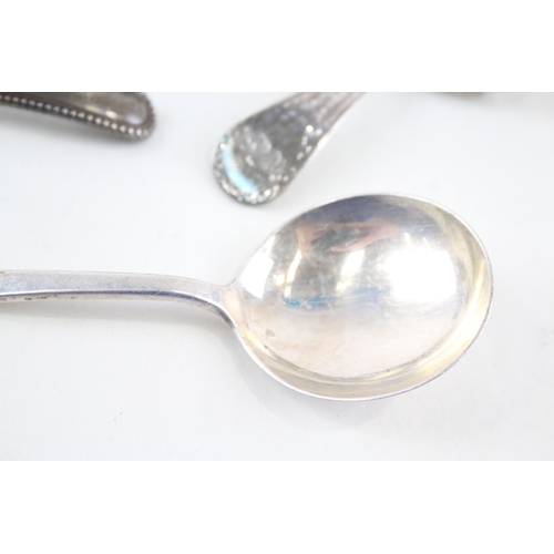 32 - 4X .800, .830 & .925 STERLING SILVER SPOONS INC CADDY ETC