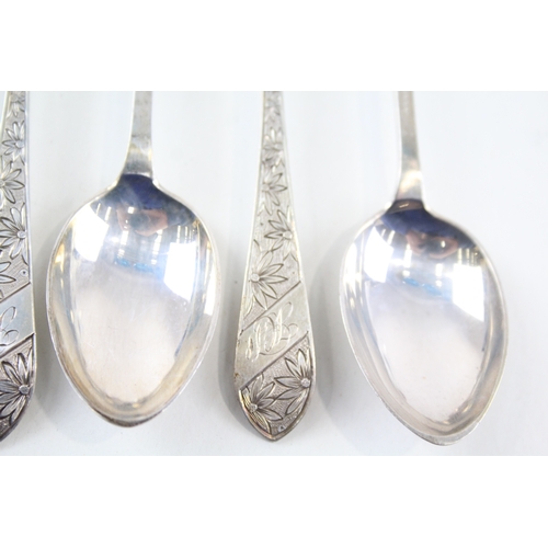 35 - 6X .925 STERLING SILVER LIBERTY & CO. SCOTTISH TEASPOONS (93g)