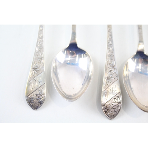 35 - 6X .925 STERLING SILVER LIBERTY & CO. SCOTTISH TEASPOONS (93g)