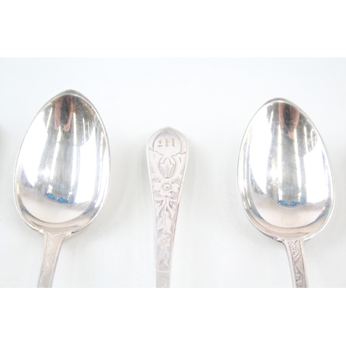 38 - 6X TIFFANY & CO. .925 STERLING SILVER SCOTTISH TEASPOONS