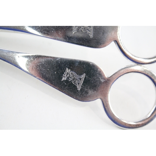 49 - VICTORIAN .925 STERLING SILVER GRAPE SCISSORS